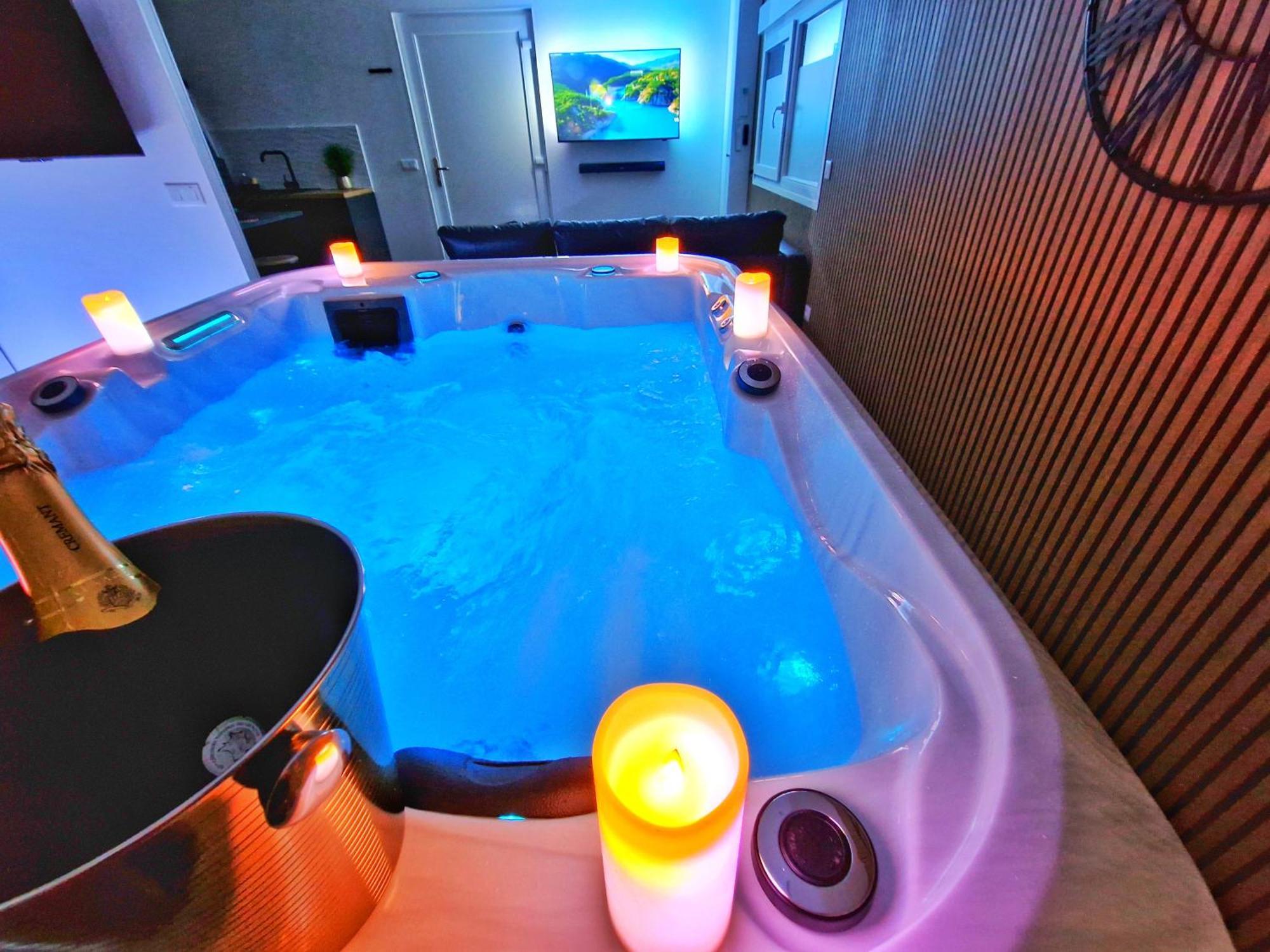 Relax Spa-4 Pers-Jacuzzi-Parking-Jardin-Clim-Colmar Muntzenheim ภายนอก รูปภาพ