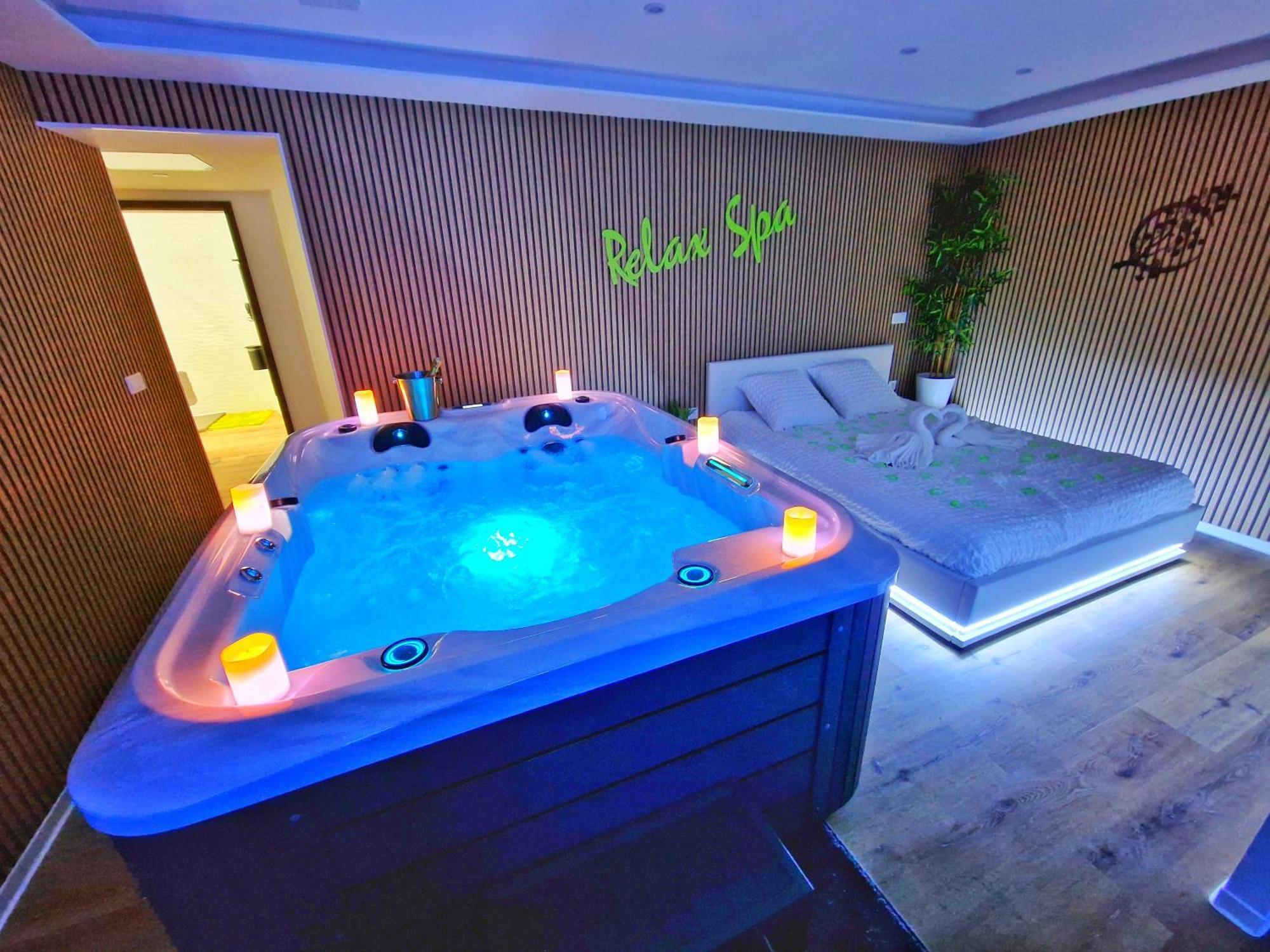 Relax Spa-4 Pers-Jacuzzi-Parking-Jardin-Clim-Colmar Muntzenheim ภายนอก รูปภาพ